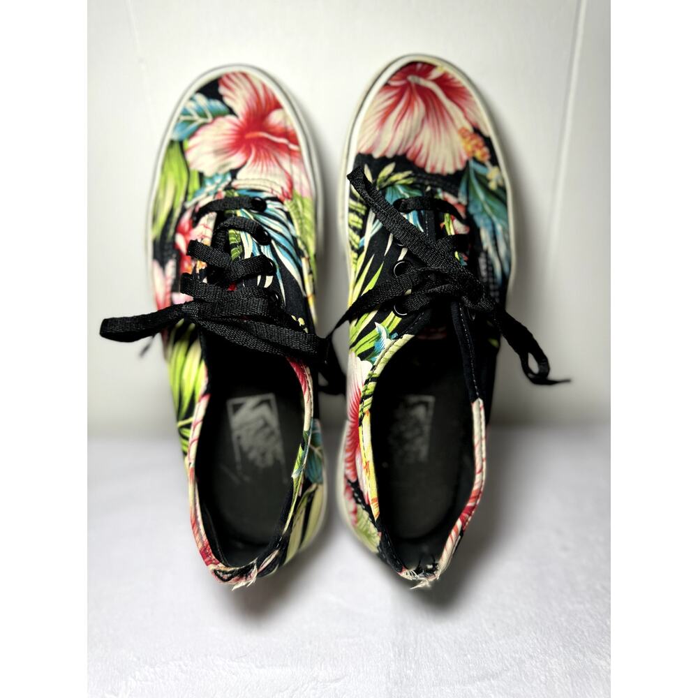 Vans Hawaiian Floral Sneakers Women's Size 7.0 - Picture 2 of 15